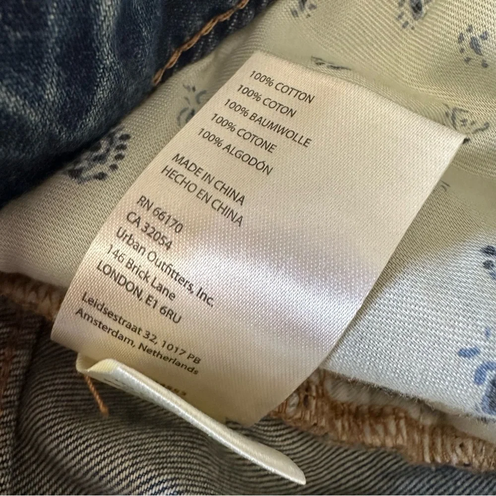 Anthropologie Pilcro Denim Blue Women's Shorts‎ Size 32 NWT - Picture 10 of 10
